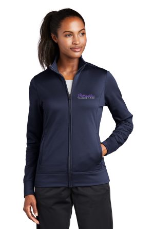 Sport Tek Ladies Sport-Wick Fleece Full Zip Jacket