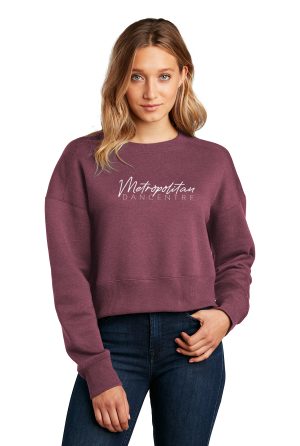 District® Women’s Perfect Weight® Fleece Cropped Crew
