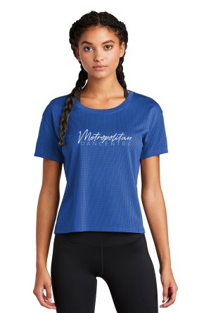 Sport-Tek ® Ladies PosiCharge® Draft Crop Tee